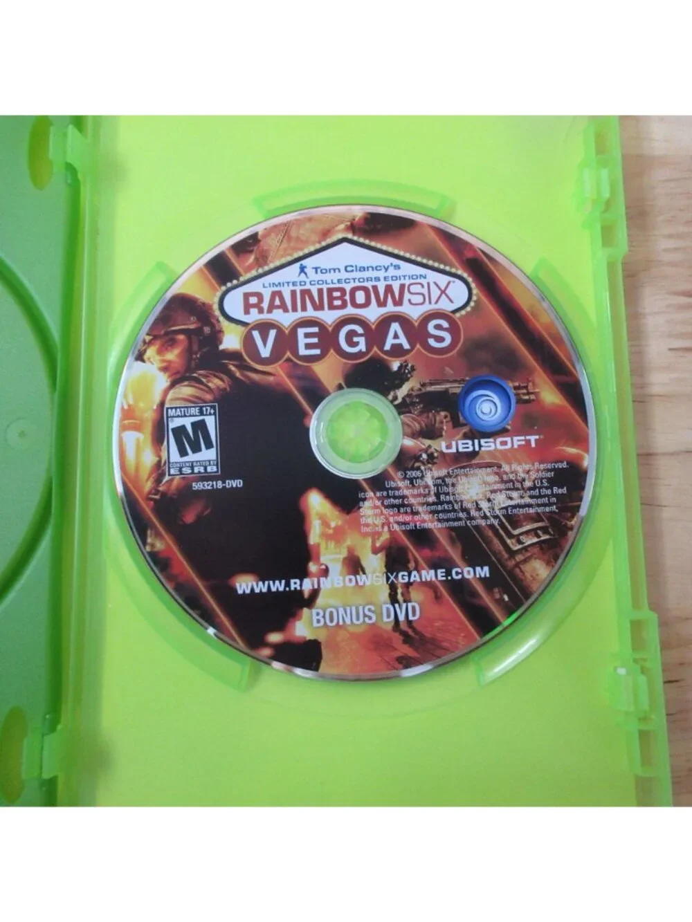 Tom Clancy's Rainbow Six Vegas - 2 Game Bundle - (Microsoft Xbox 360, 2006)